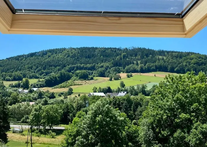 Zamek Sarny - Schloss Scharfeneck Kłodzko